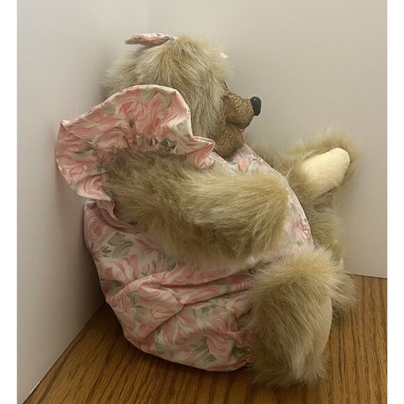 Kimberly's Originals Molly A&A Plush Bear Stuffed Animal Resin Face - Picture 3 of 10